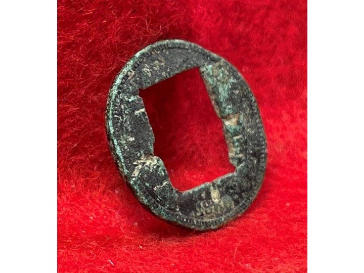Carved Indian Head Cent Dated 1860