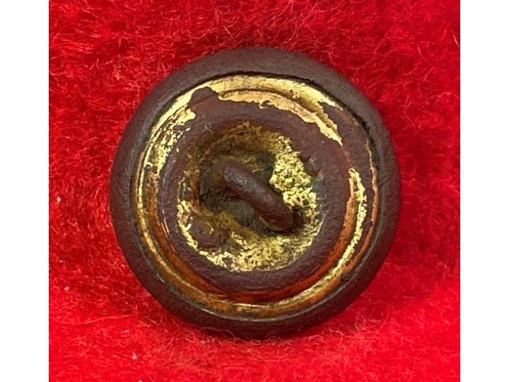 Louisiana State Seal Cuff Button - Confederate Copy
