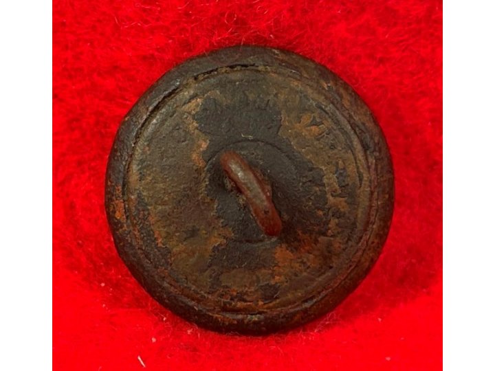 Confederate Artillery Coat Button - Script "A"