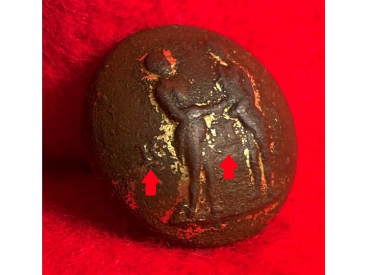 Kentucky Military Institute Coat Button 