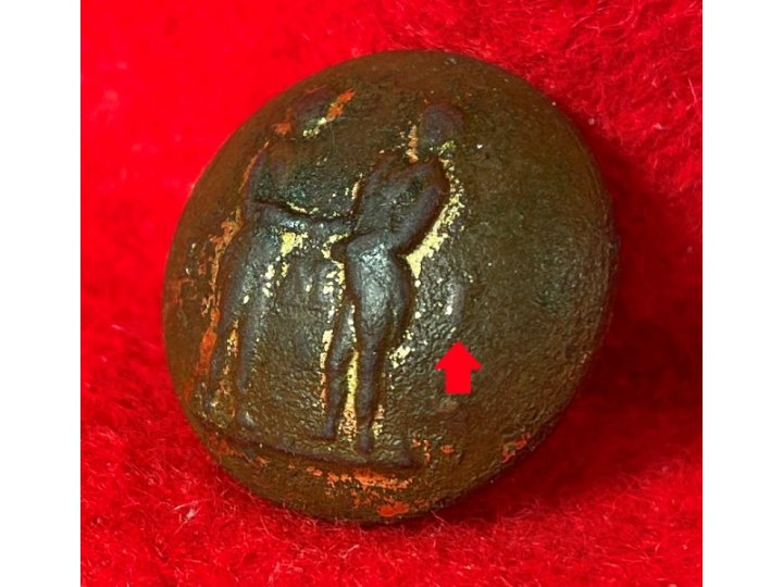 Kentucky Military Institute Coat Button 