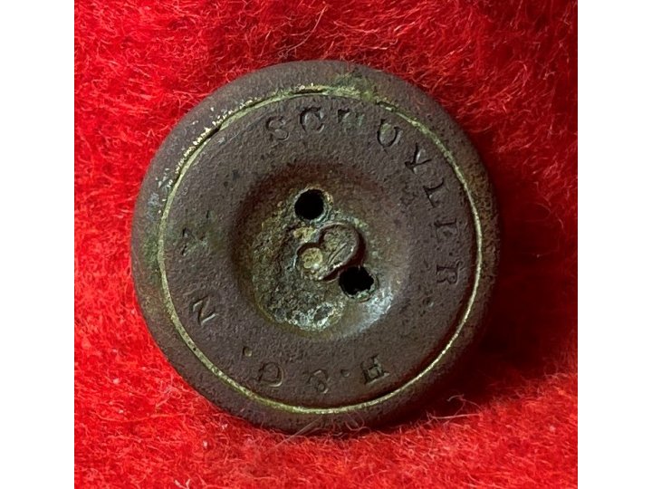 North Carolina Hillsborough Military Academy Coat Button