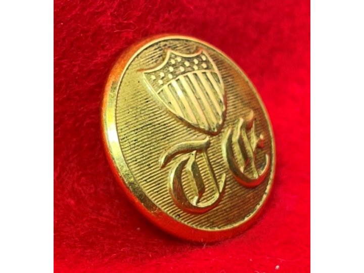 Federal Topographical Engineers Coat Button