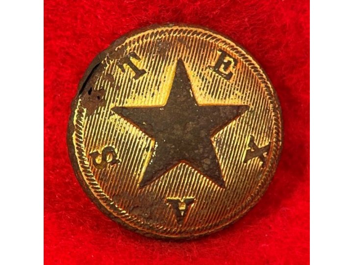 Texas Militia Coat Button