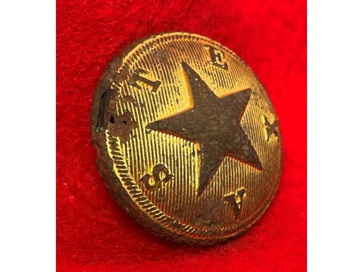 Texas Militia Coat Button