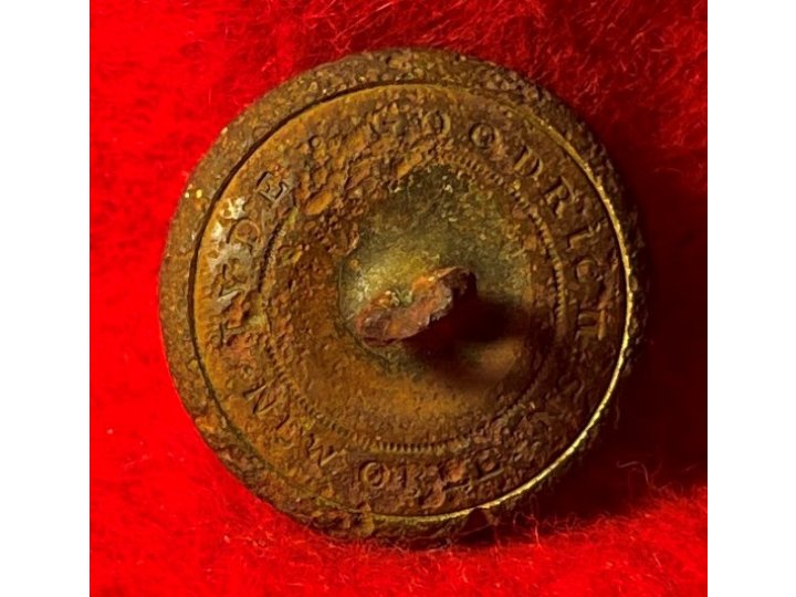 Texas Militia Coat Button