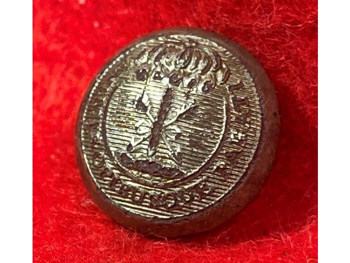 South Carolina State Seal Cuff Button - Silvered