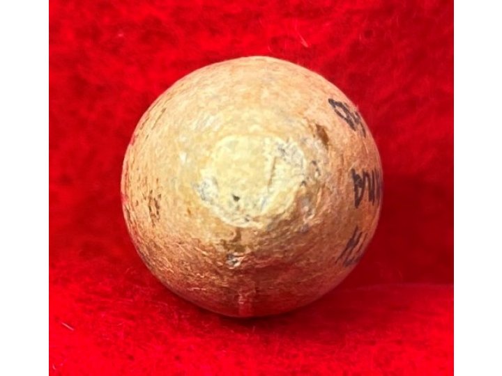 Confederate .58 Cal. Gardner Bullet - Marked "NORTH ANNA / 11-80"