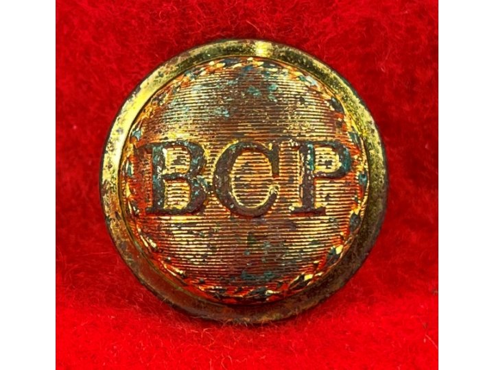 Baltimore City Police Coat Button
