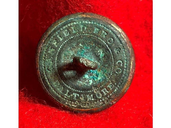 Baltimore City Police Coat Button