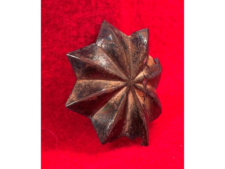 Pre-Civil War Shako Hat Star Pin