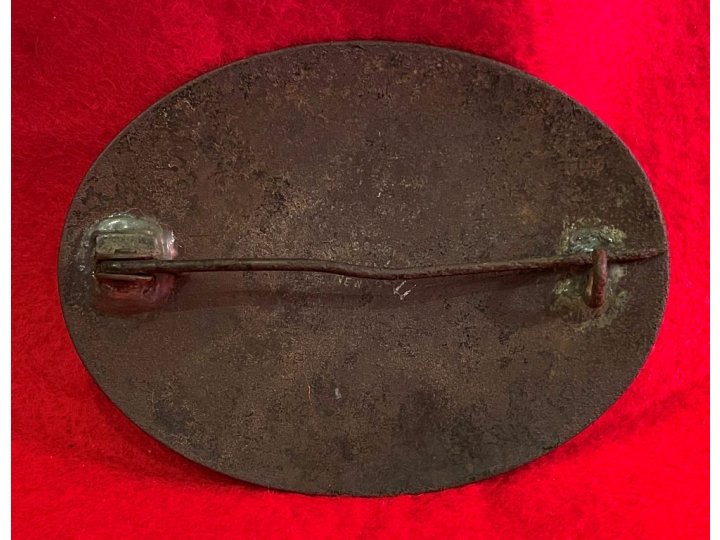 Virginia Militia Shoulder Belt Plate - Marked "JAMES S. SMITH & SONS / NEW YORK"