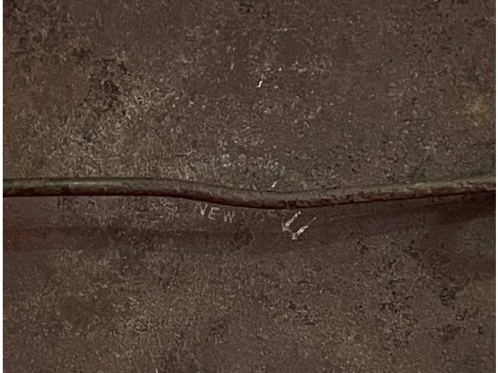 Virginia Militia Shoulder Belt Plate - Marked "JAMES S. SMITH & SONS / NEW YORK"