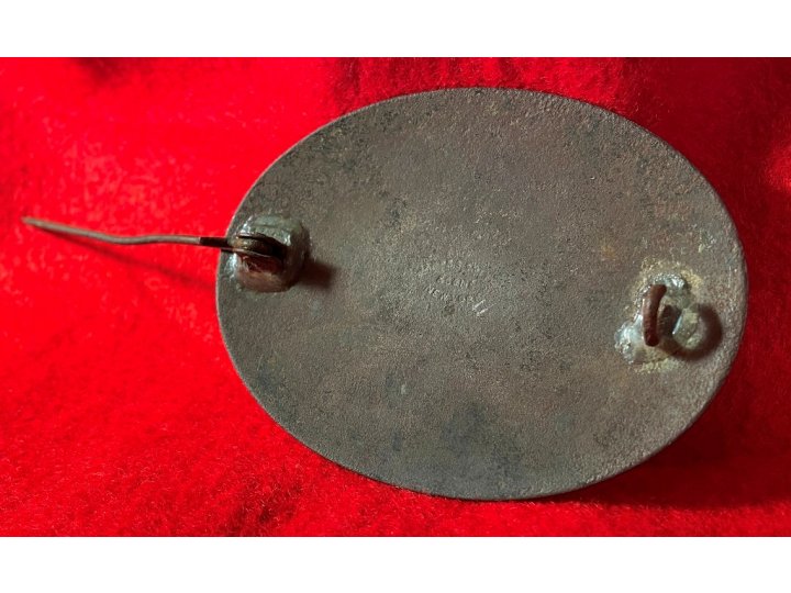 Virginia Militia Shoulder Belt Plate - Marked "JAMES S. SMITH & SONS / NEW YORK"