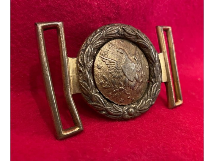 U.S. Militia Waist Belt Plate ca. 1850-1875 - The Buckle Pictured in "American Military Belt Plates"