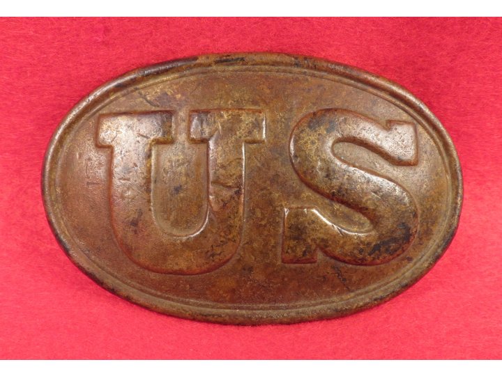 US Belt Buckle - Ship Wreck Recovery - Marked "W. H. SMITH BROOKLYN"