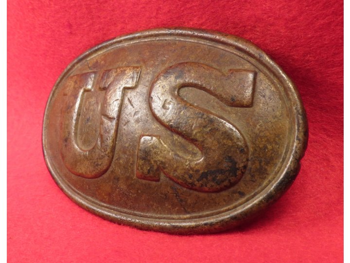 US Belt Buckle - Ship Wreck Recovery - Marked "W. H. SMITH BROOKLYN"