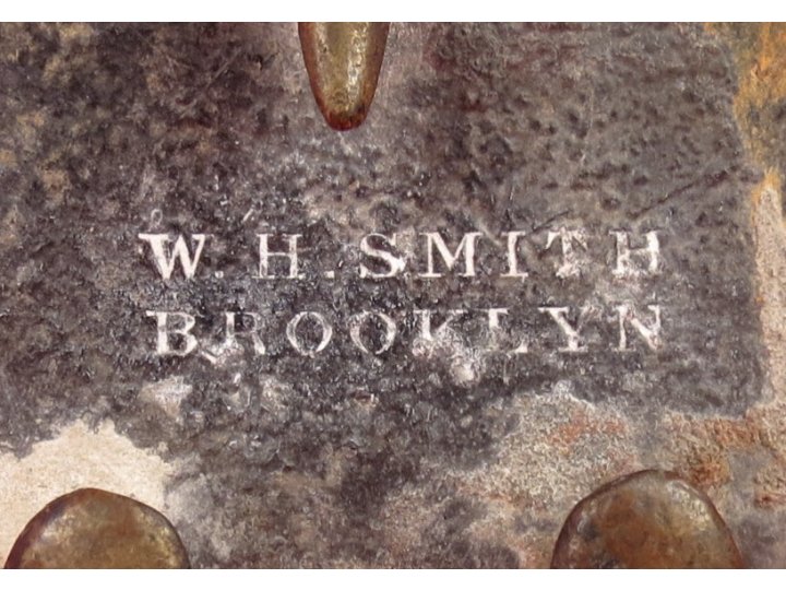 US Belt Buckle - Ship Wreck Recovery - Marked "W. H. SMITH BROOKLYN"