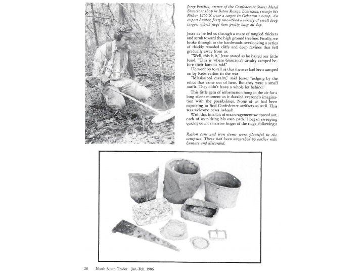 Confederate "Richmond" Cavalry Spur - Published - Mississippi Cavalry