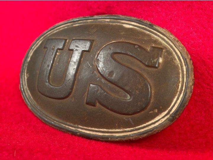 US Belt Plate - Partially Marked "W. H. WILKINSON SPRINGIELD, MASS." & "T. J. SHEPPARD"