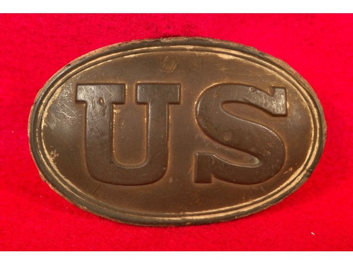 US Belt Plate - Partially Marked "W. H. WILKINSON SPRINGIELD, MASS." & "T. J. SHEPPARD"