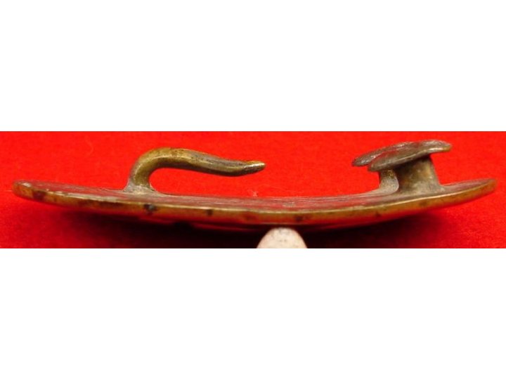 US Waist Belt Plate - Supplier Marked "E. GAYLORD" & Inscribed "A M COOK"- High Quality