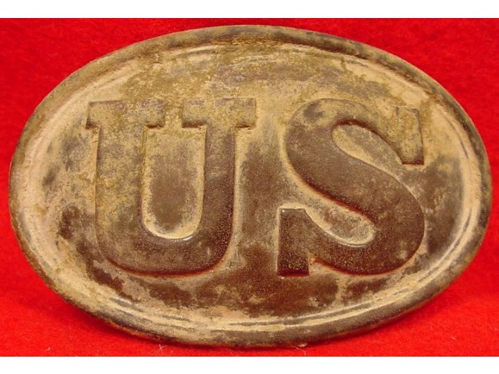 US Waist Belt Plate - Supplier Marked "E. GAYLORD" - Excavated