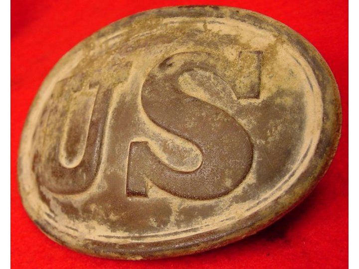 US Waist Belt Plate - Supplier Marked "E. GAYLORD" - Excavated