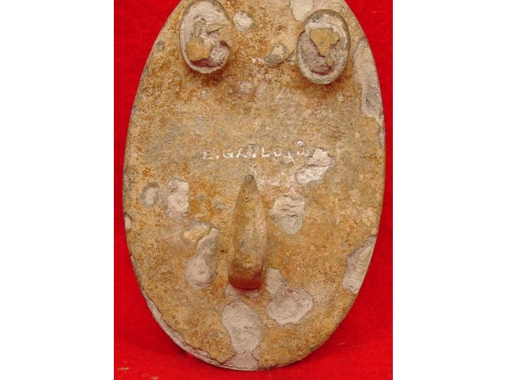 US Waist Belt Plate - Supplier Marked "E. GAYLORD" - Excavated