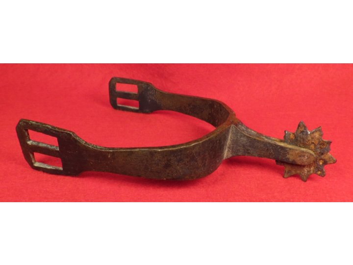 Confederate Spur - Actual Spur Pictured in "American Spurs"