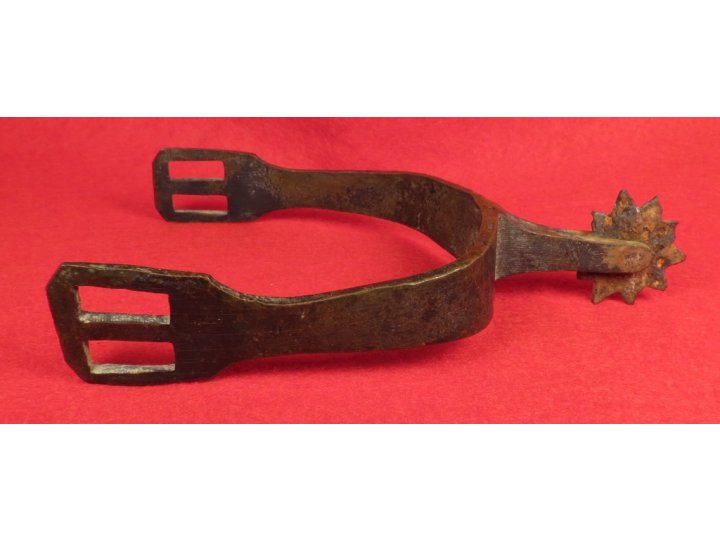 Confederate Spur - Actual Spur Pictured in "American Spurs"