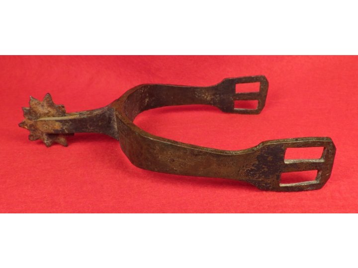 Confederate Spur - Actual Spur Pictured in "American Spurs"