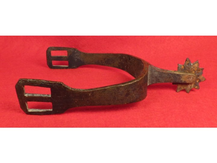 Confederate Spur - Actual Spur Pictured in "American Spurs"