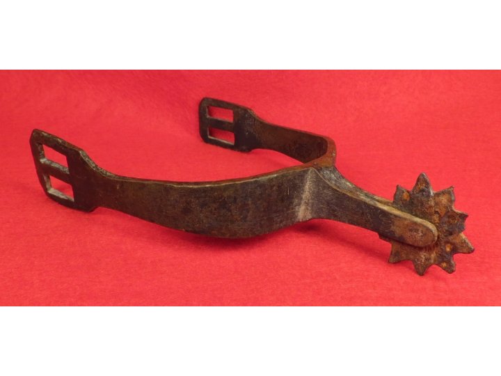 Confederate Spur - Actual Spur Pictured in "American Spurs"