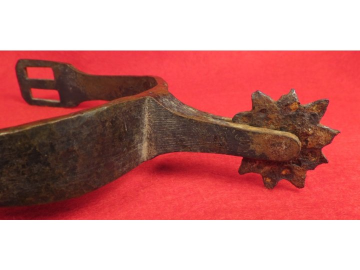 Confederate Spur - Actual Spur Pictured in "American Spurs"