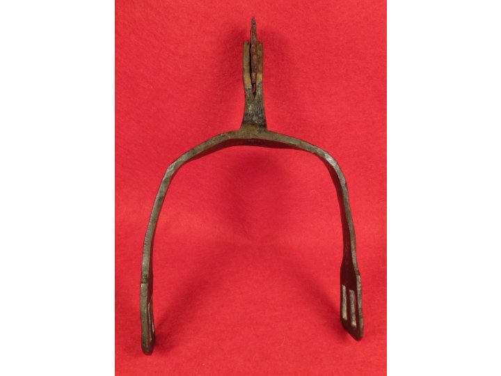 Confederate Spur - Actual Spur Pictured in "American Spurs"