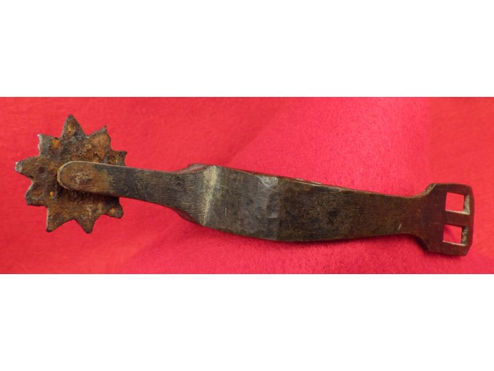 Confederate Spur - Actual Spur Pictured in "American Spurs"