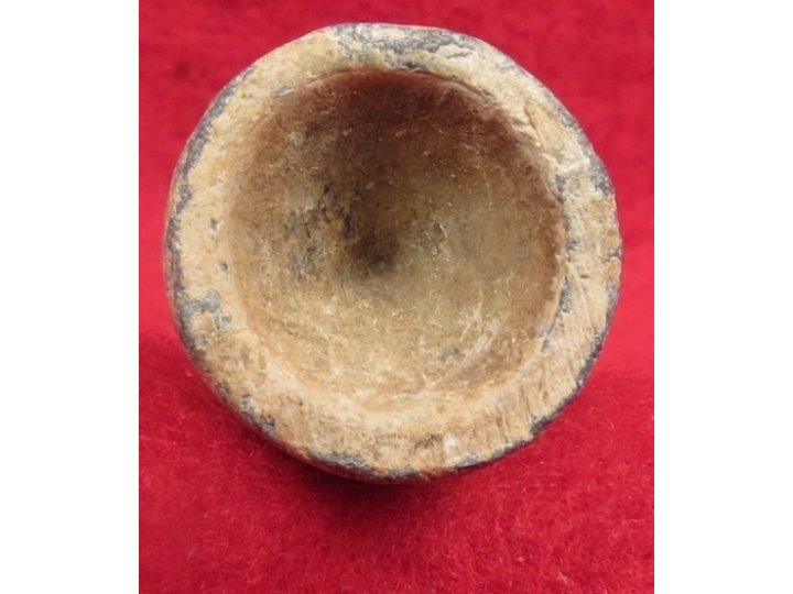 Confederate Side-Cast Bullet with Mac Mason's Lettering 