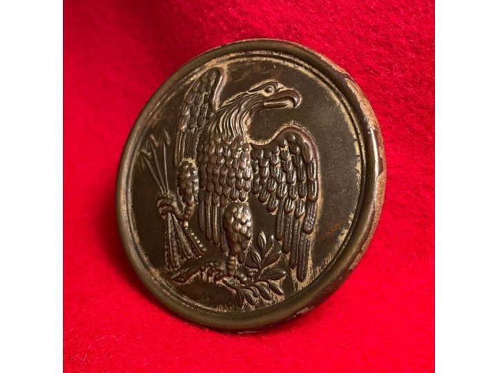 Eagle Plate - Large Carved "US"