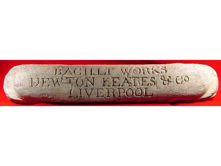 Lead Ingot from Confederate Blockade Runner "MODERN GREECE"