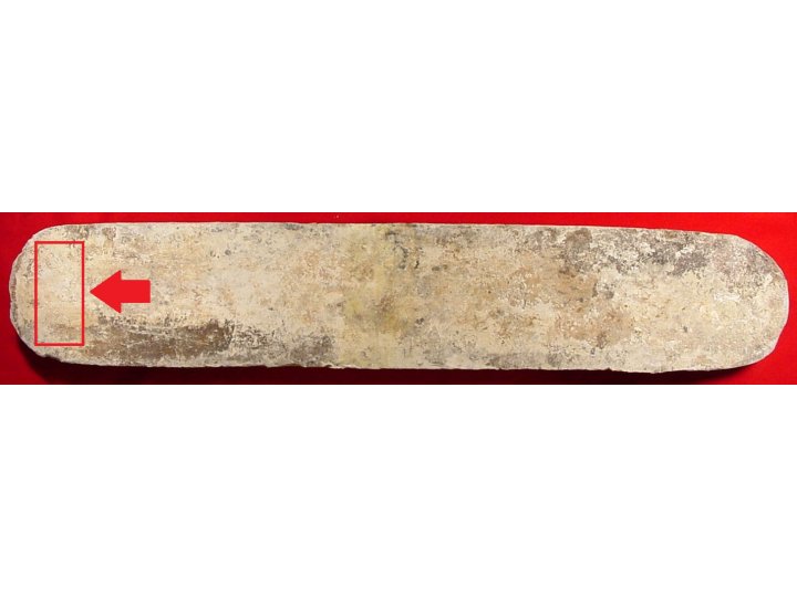 Lead Ingot from Confederate Blockade Runner "MODERN GREECE"