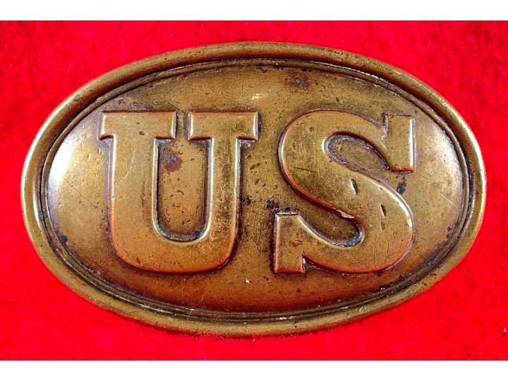 US Cartridge Box Plate - Marked "E. GAYLORD" - Non-Excavated