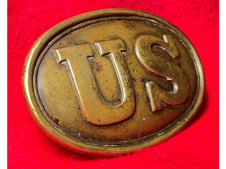 US Cartridge Box Plate - Marked "E. GAYLORD" - Non-Excavated