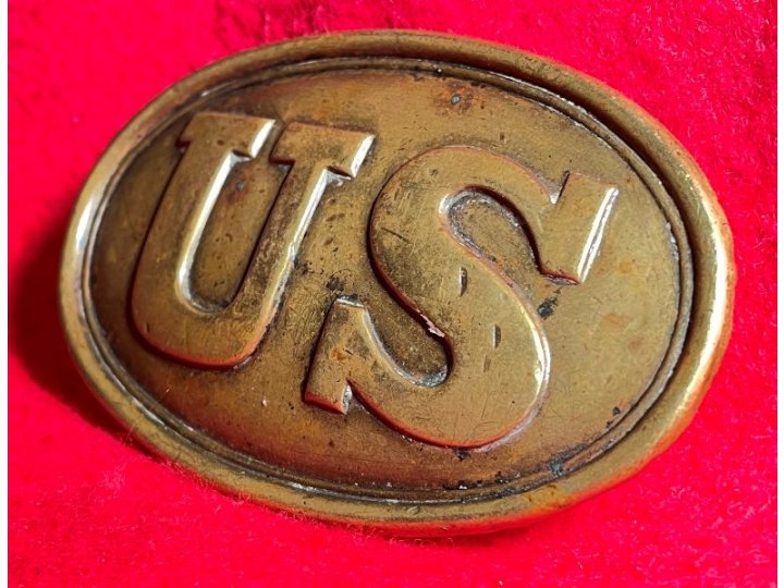 US Cartridge Box Plate - Marked "E. GAYLORD" - Non-Excavated
