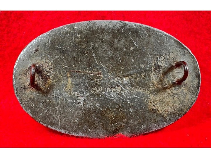 US Cartridge Box Plate - Marked "E. GAYLORD" - Non-Excavated