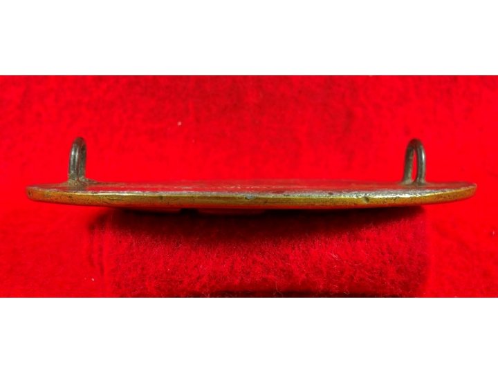 US Cartridge Box Plate - Marked "E. GAYLORD" - Non-Excavated