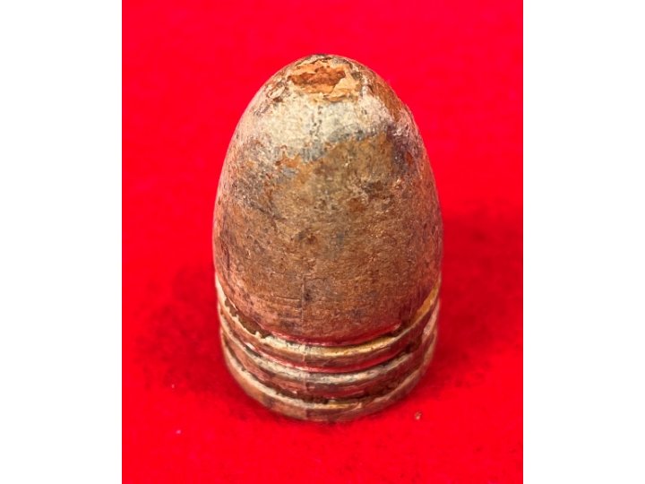 Confederate .71 Caliber Three Ring Bullet - Huge