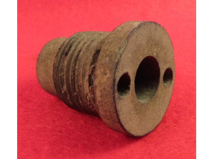 Confederate Time Fuze Adaptor for Spherical Projectile