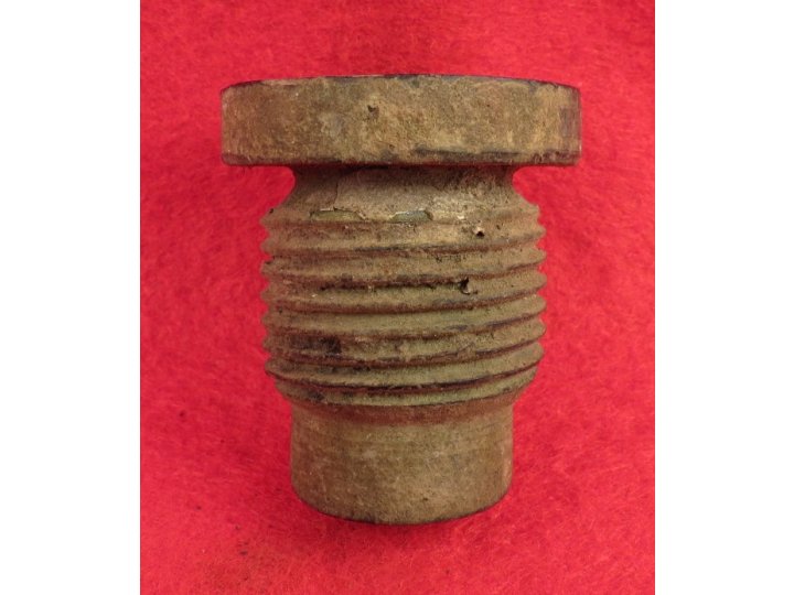 Confederate Time Fuze Adaptor for Spherical Projectile