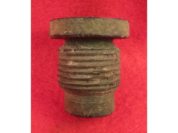 Confederate Time Fuze Adaptor for Spherical Projectile